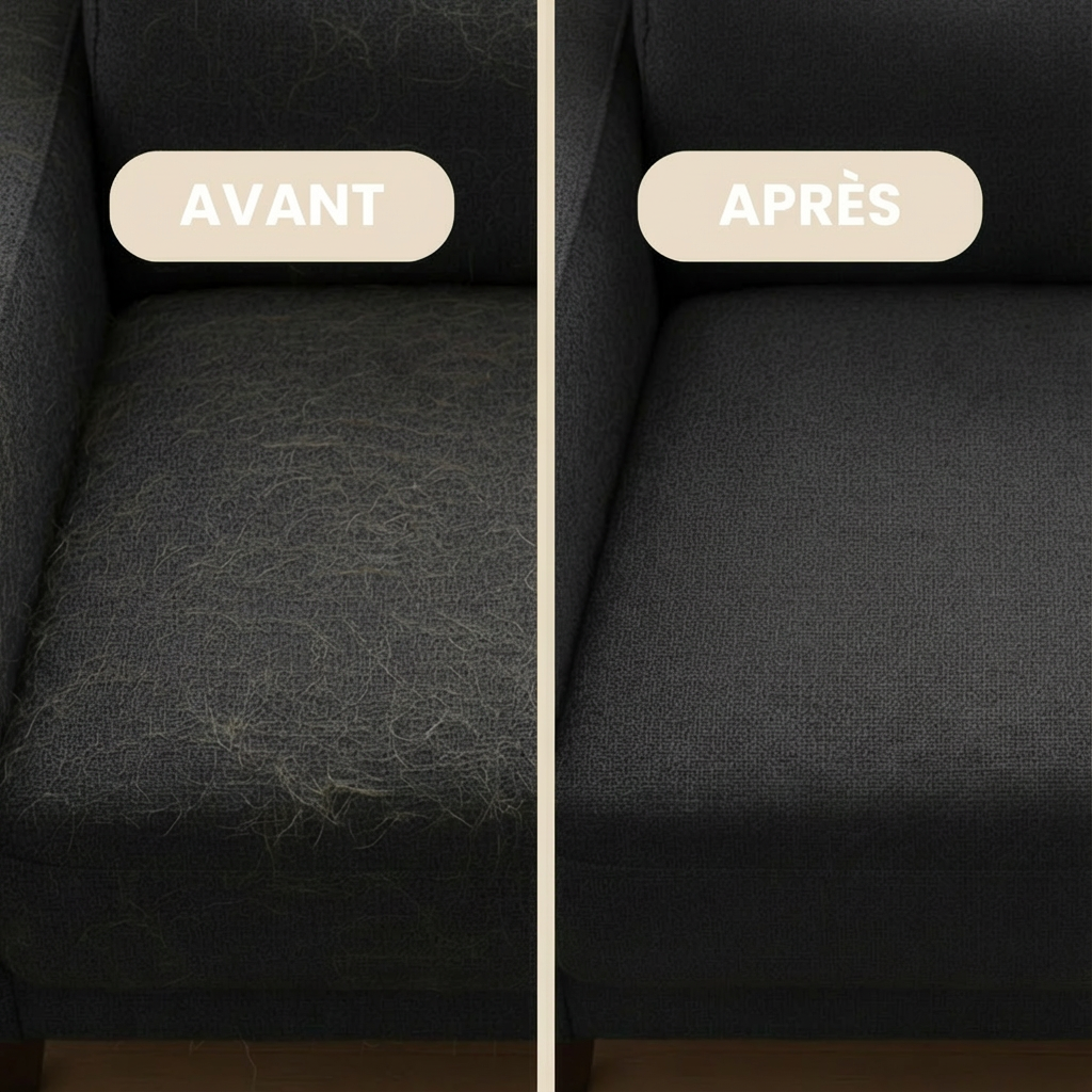 Gant Anti-Poils — Élimine 100% des poils en un seul passage